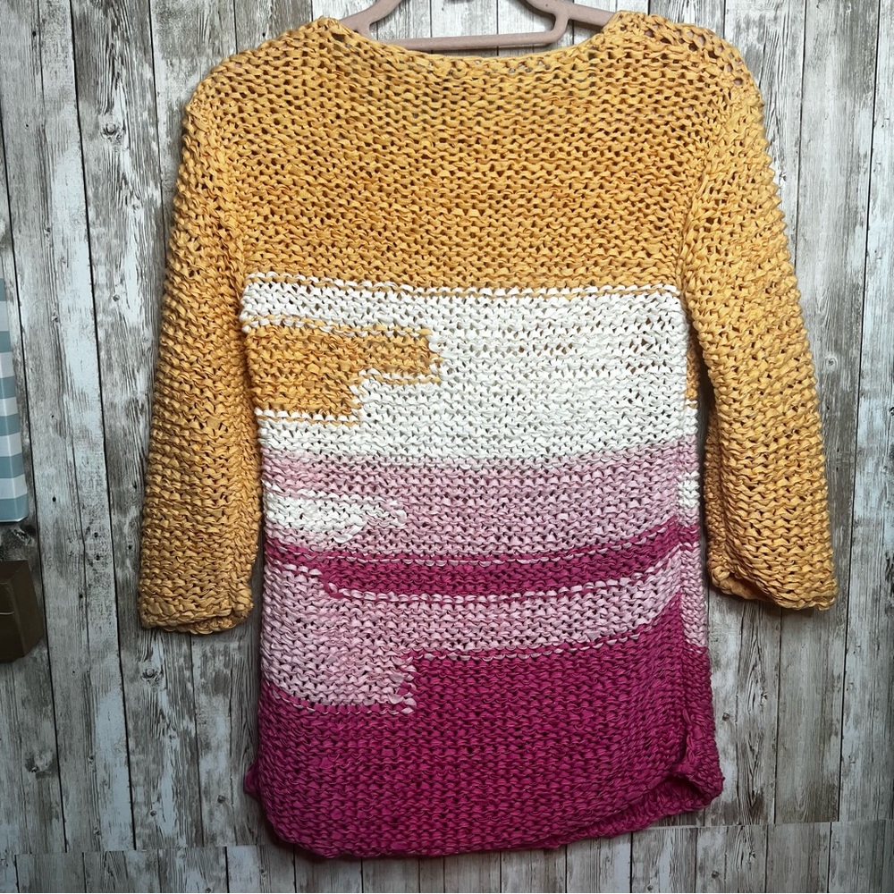 J. Jill Multicolor Knit Women's Sweater - Picture 5 of 5